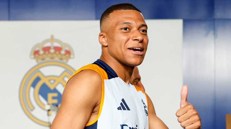 Kylian Mbappé tuvo su primer entrenamiento en el Real Madrid y crece la expectativa por el debut