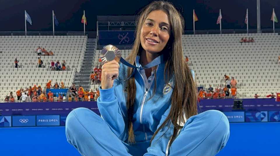 Tras la medalla de bronce. Agustina Albertario le hizo una emotiva promesa a su mamá que superó un cáncer