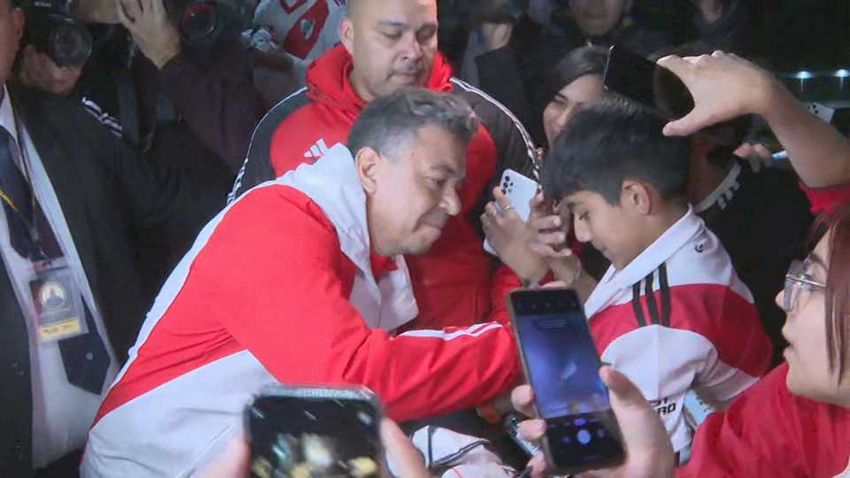 El gran gesto de Marcelo Gallardo con los hinchas de River en su llegada a Córdoba