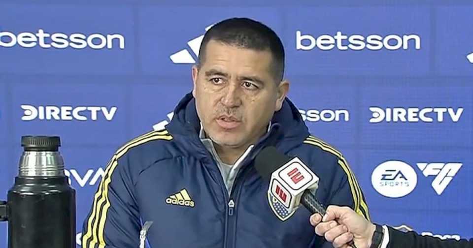 Riquelme se cruzó con el Chavo Fucks por un filoso comentario y se levantó de un móvil: «A mí no me reta ni mi viejo»