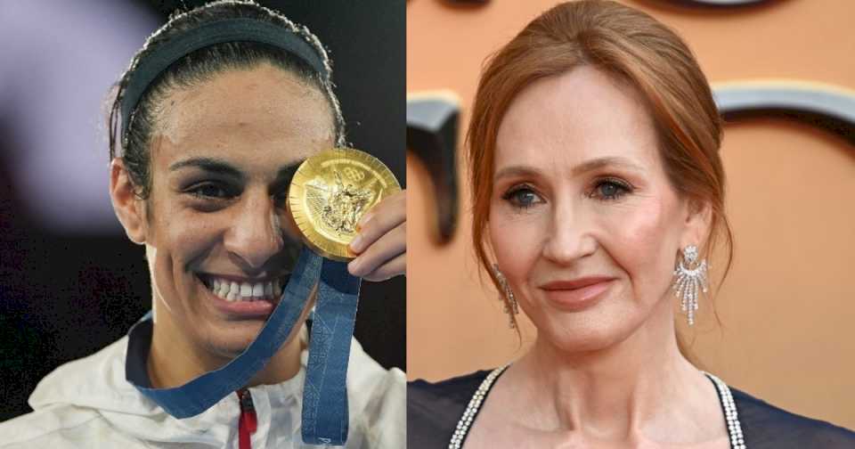 Imane Khelif ya le ganó el primer round a J.K. Rowling: la autora de Harry Potter tuvo que borrar 27 tuits agresivos contra la boxeadora argelina