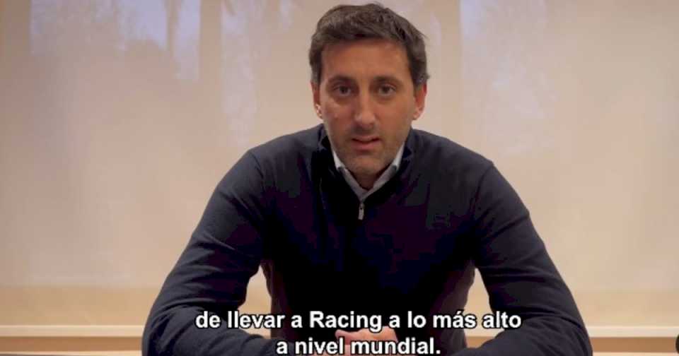 Bomba en Racing: Diego Milito anunció su candidatura a presidente del club y aclaró su posición sobre las SAD