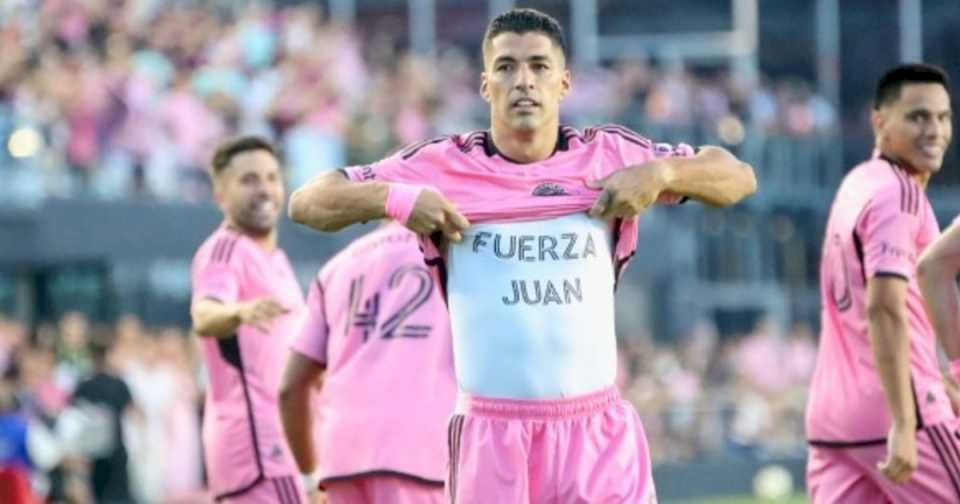 Luis Suárez hizo el gol más rápido en la historia del Inter Miami y se lo dedicó a Juan Izquierdo, futbolista de Nacional que lucha por su vida: minuto a minuto, en directo