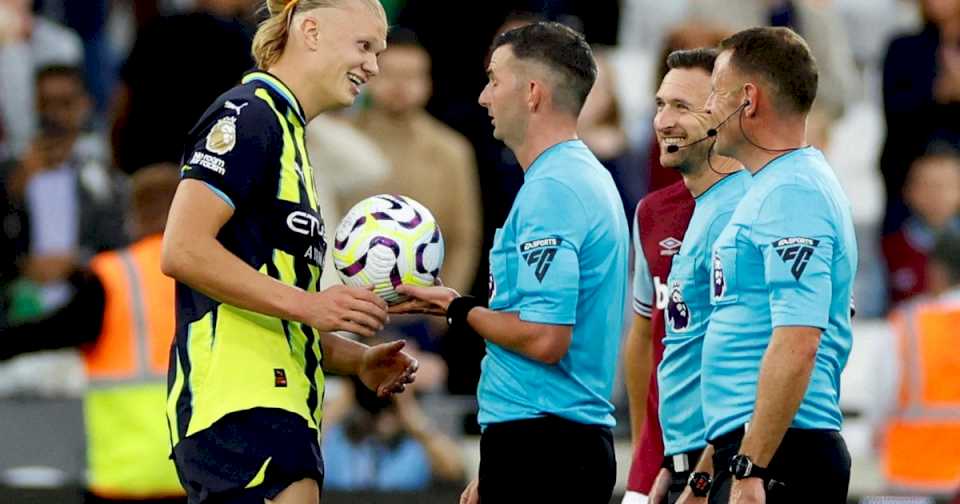 Erling Haaland metió su segundo hat-trick seguido con el Manchester City y va por un récord del Kun Agüero en la Premier League