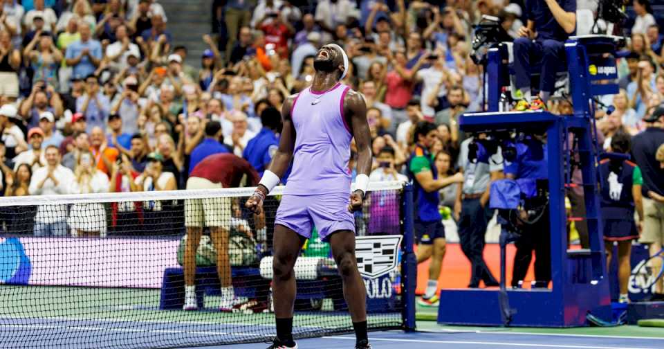 US Open: Frances Tiafoe dejó en el camino al verdugo de Novak Djokovic y avanzó a cuartos de final