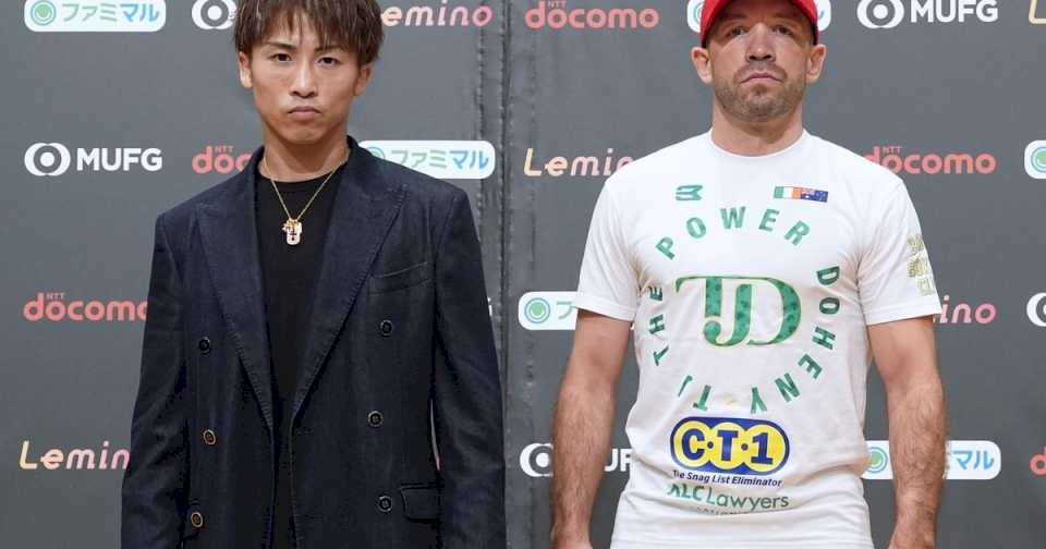 Naoya Inoue vs TJ Doheny: el «Monstruo» japonés va por el reinado absoluto de supergallos frente al irlandés que revivió en la Tierra del Sol Naciente