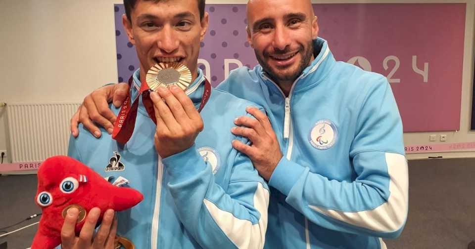 Juegos Paralímpicos de París 2024: Fernando Vázquez tuvo un salto a la gloria para ganar el bronce y darle la cuarta medalla a la Argentina