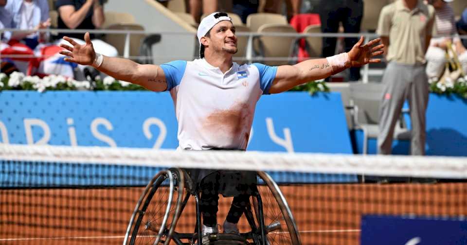 Juegos Paralímpicos: Gustavo Fernández hizo historia en París 2024 y se quedó con la medalla de bronce en tenis adaptado