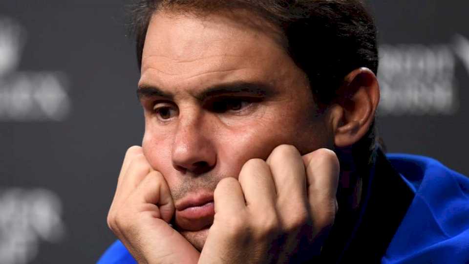 Rafa Nadal anuncia que no estará en la Laver Cup