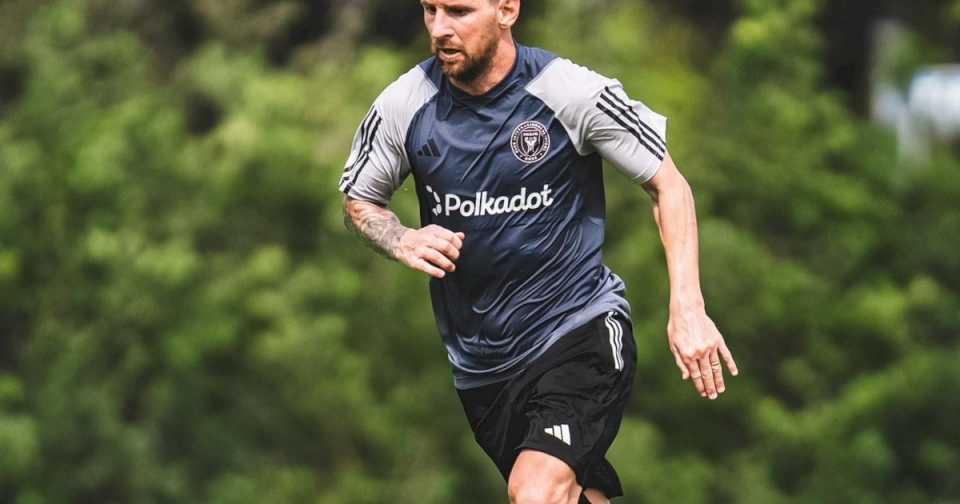 Buenas noticias para Argentina: Lionel Messi se entrenó con normalidad y podría reaparecer este sábado en Inter Miami