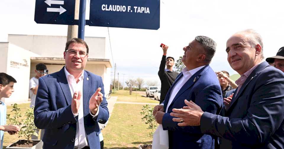 Insólito: un pueblo de Santa Fe inauguró la calle «Chiqui» Tapia