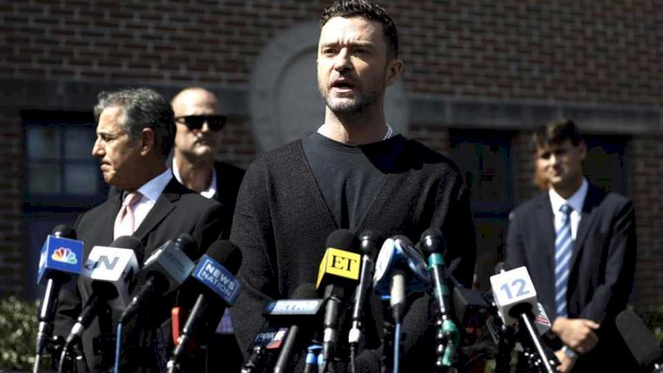 Justin Timberlake se declara culpable de conducir ebrio en Nueva York: “Es un error que cometí”