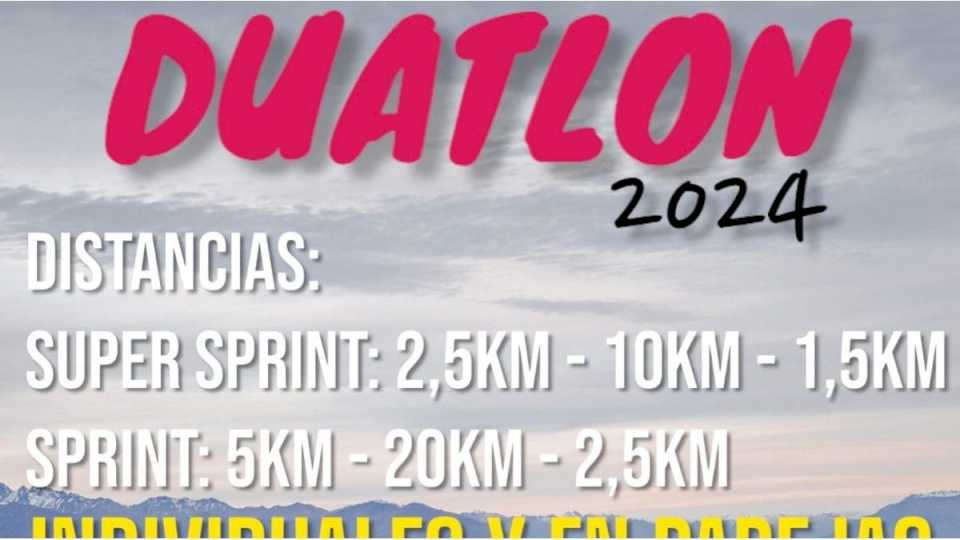 Se viene el Duatlón 2024 en Chaquiago