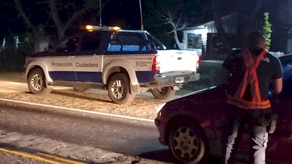 Se desplegó un control vehicular ante la gran concurrencia de personas a El Rodeo