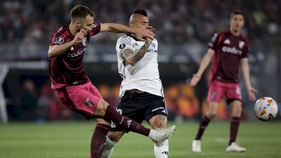 River empató contra Colo Colo en Chile y define la llave de local