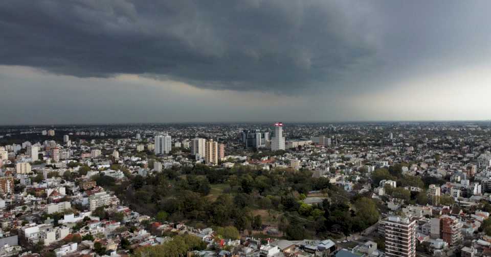 Alerta meteorológica por tormentas y granizo en la Ciudad, Buenos Aires y el sur de Entre Ríos