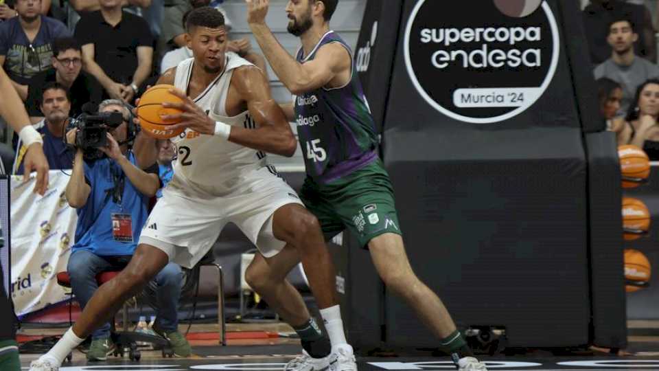 Final de la Supercopa | Real Madrid – Unicaja, en imágenes