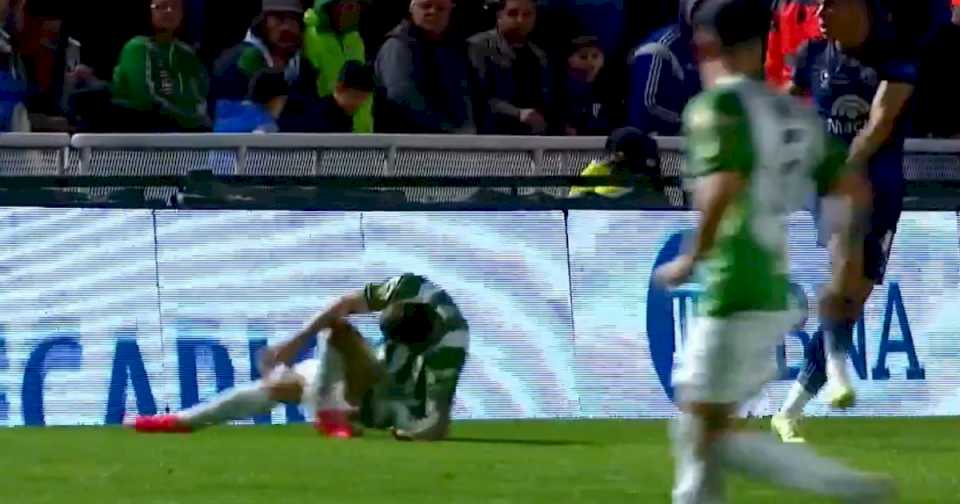 La escalofriante lesión de Damián Díaz que enmudeció a la cancha de Banfield