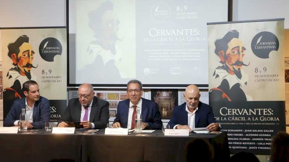 perez-reverte,-eslava-galan-y-alfonso-guerra-estaran-en-las-jornadas-cervantinas-de-castro-del-rio