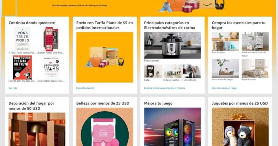 Comprar por Amazon a «tarifa plana» desde Argentina: hasta cuántos productos se pueden adquirir, y cuál es el peso y el gasto límite