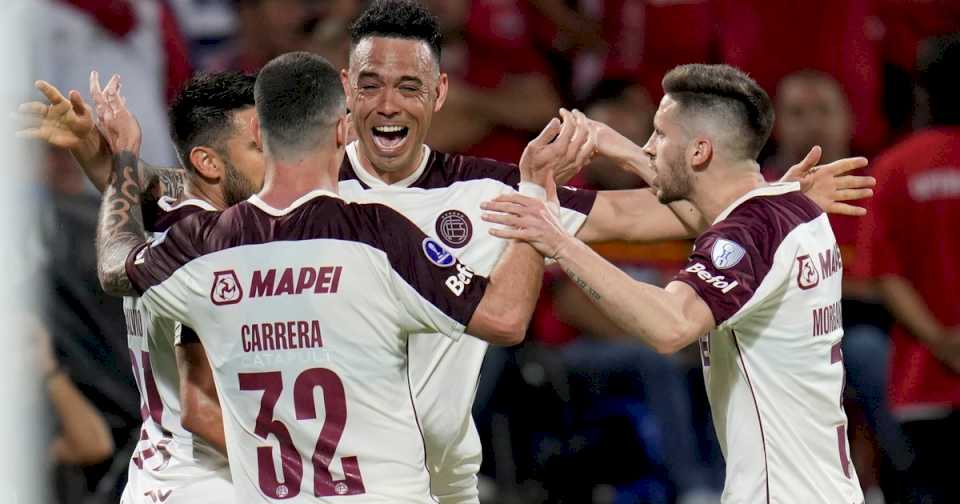 Lanús logró la hazaña, ganó por penales en Medellín y se metió en las semifinales de la Copa Sudamericana