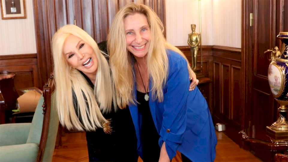 karina-milei-compartio-una-foto-con-susana-gimenez-en-la-casa-rosada:-“el-dia-que-thor-conocio-a-la-su”