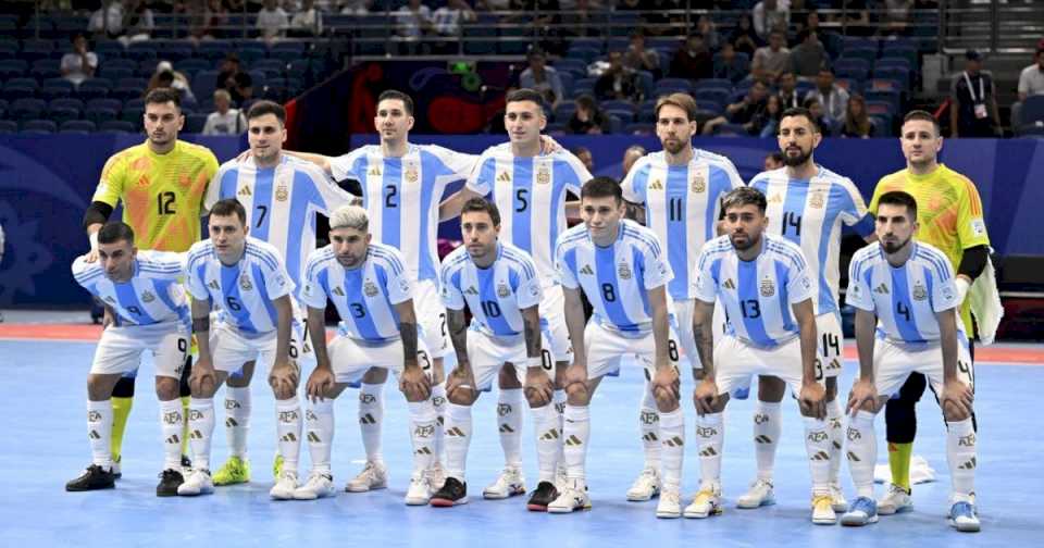 Argentina vs. Croacia, por el Mundial de futsal Uzbekistán 2024: a qué hora es y cómo verlo EN VIVO