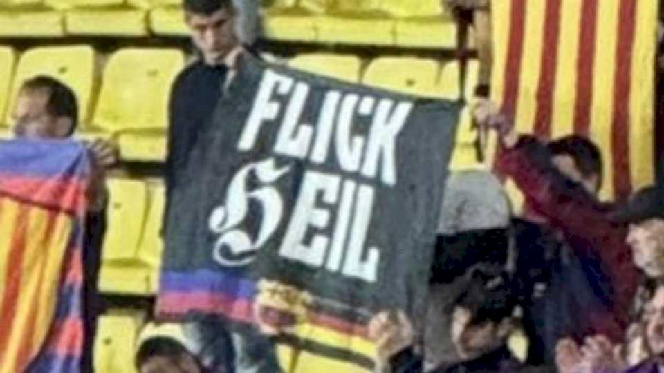 La UEFA sanciona al Barça por la pancarta nazi de Mónaco