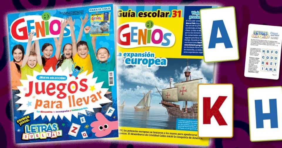 la-revista-infantil-genios-presenta-una-coleccion-de-juegos-para-divertirse-en-todas-partes