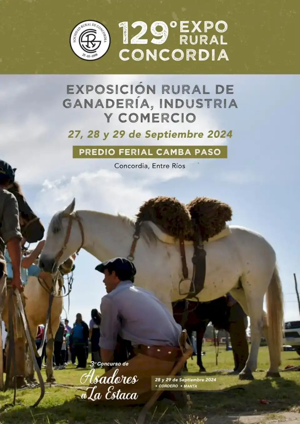 la-sociedad-rural-de-concordia-celebra-la-129°-exposicion-de-ganaderia,-industria-y-comercio-en-camba-paso.