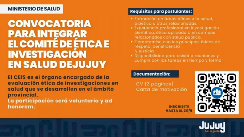 convocan-a-integrar-el-comite-de-etica-e-investigacion-en-salud-de-jujuy