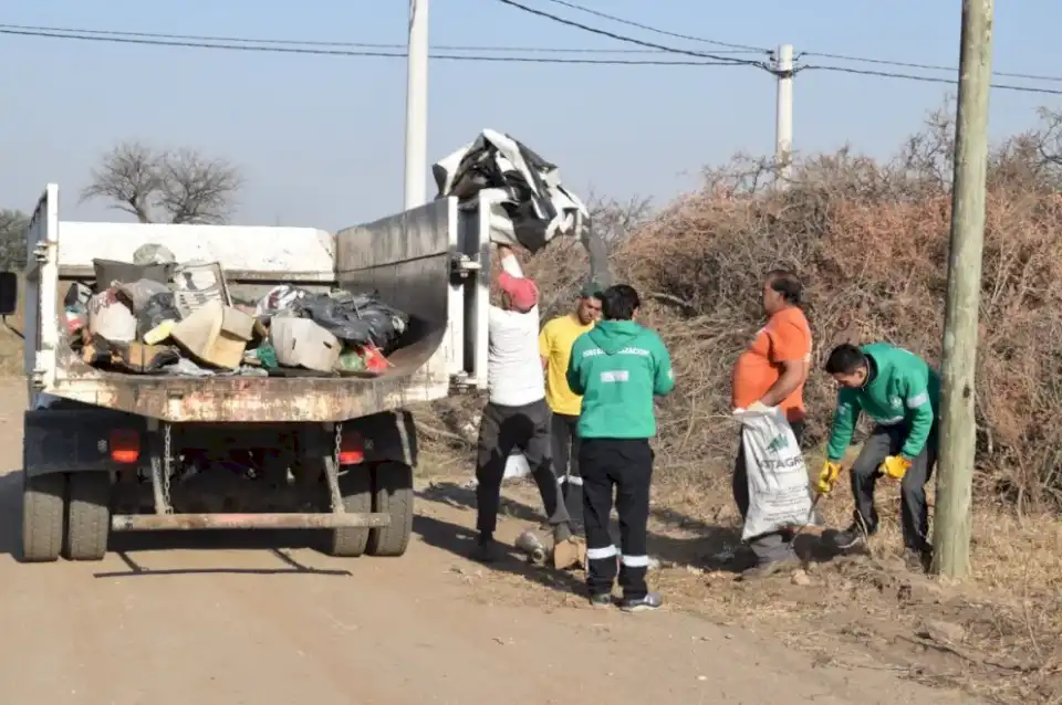 descacharrado-en-villa-de-merlo:-en-la-seguna-selana-se-lograron-recolectar-6.620-kilos