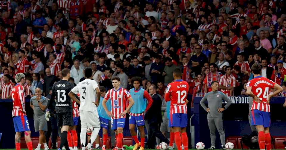 La contundente decisión de Atlético Madrid con el hincha que inició el caos frente al Real Madrid