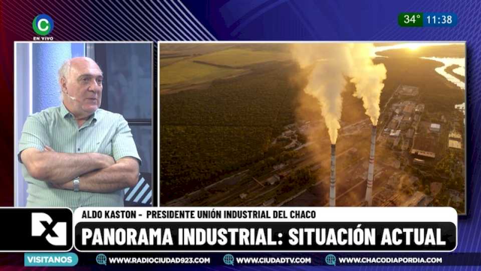 Industria chaqueña: “No hay un buen movimiento económico y la caída de ventas se da en todos los productos”, expuso Kaston