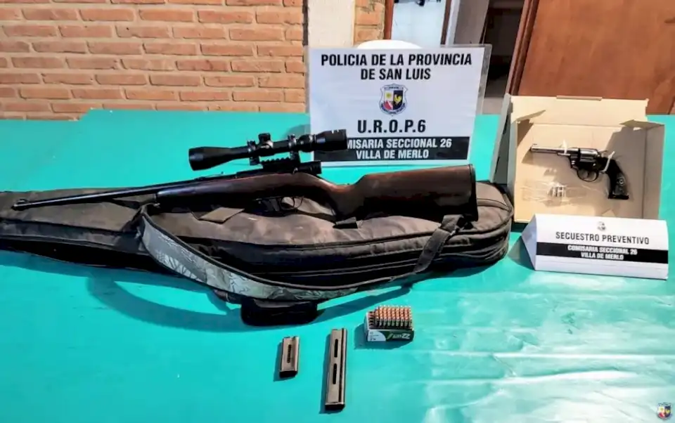 Festejo con tiros al aire en un cumpleaños de 15 y secuestro de armas