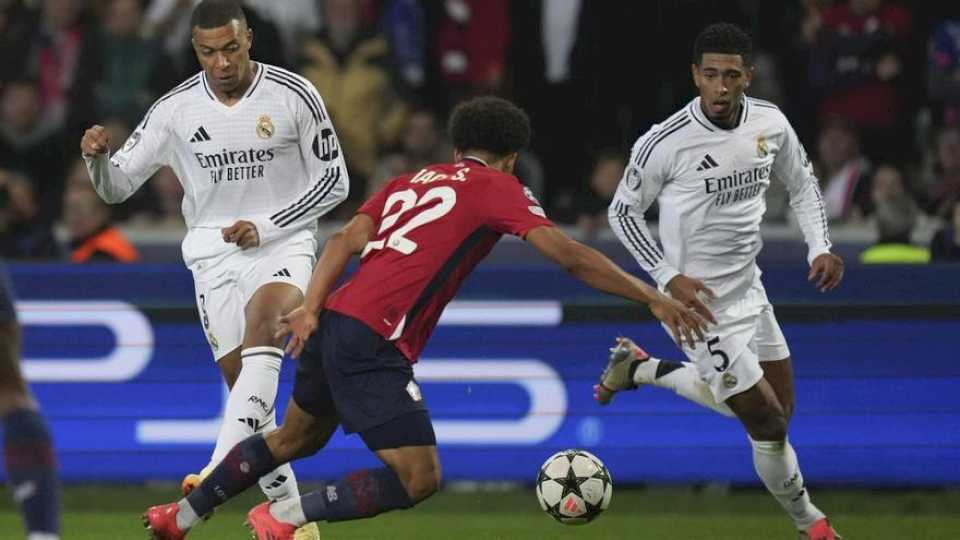 Las notas del Lille 1 – 0 Real Madrid: Bellingham desaparece en el fracasado plan de Ancelotti