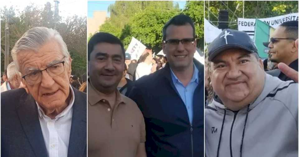 dos-intendentes,-una-senadora,-un-exgobernador-y-varios-sindicalistas:-los-politicos-presentes-en-la-marcha-federal-universitaria-en-san-juan