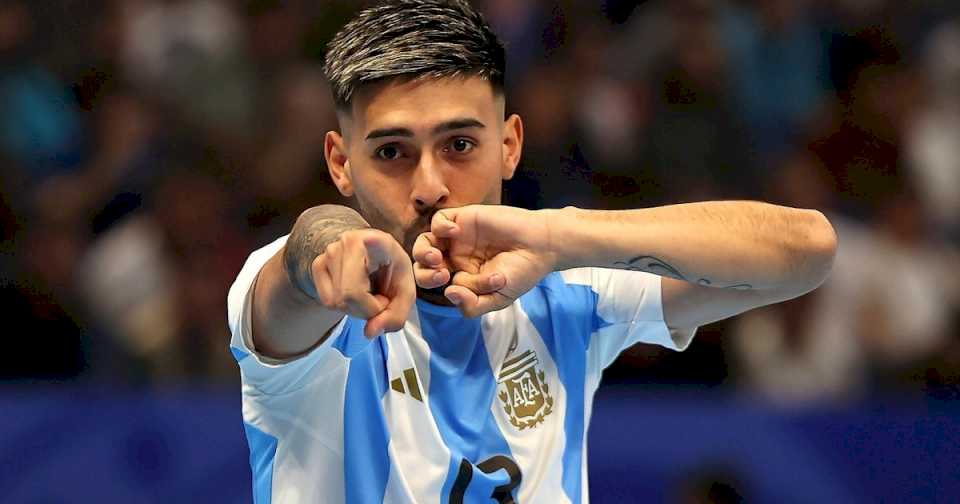 Kevin Arrieta, el héroe inesperado de Argentina vs. Francia en el Mundial de futsal: «Tendría que haber festejado como Mbappé»