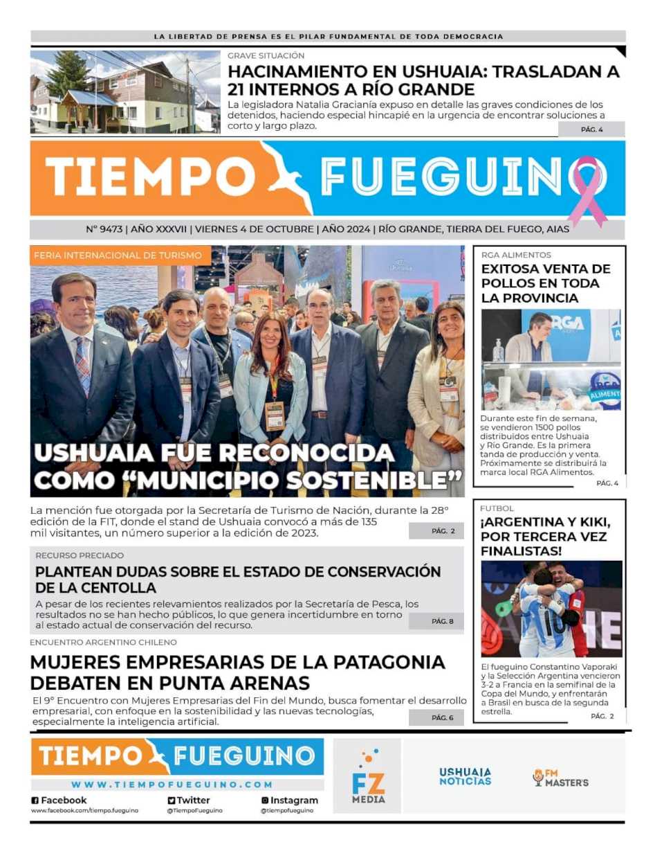 Portada del viernes 4 de octubre