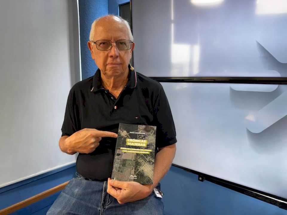 Hugo Rohrmann presentó su último libro sobre la histórica hídrica del Chaco a través de un recorrido por el territorio chaqueño