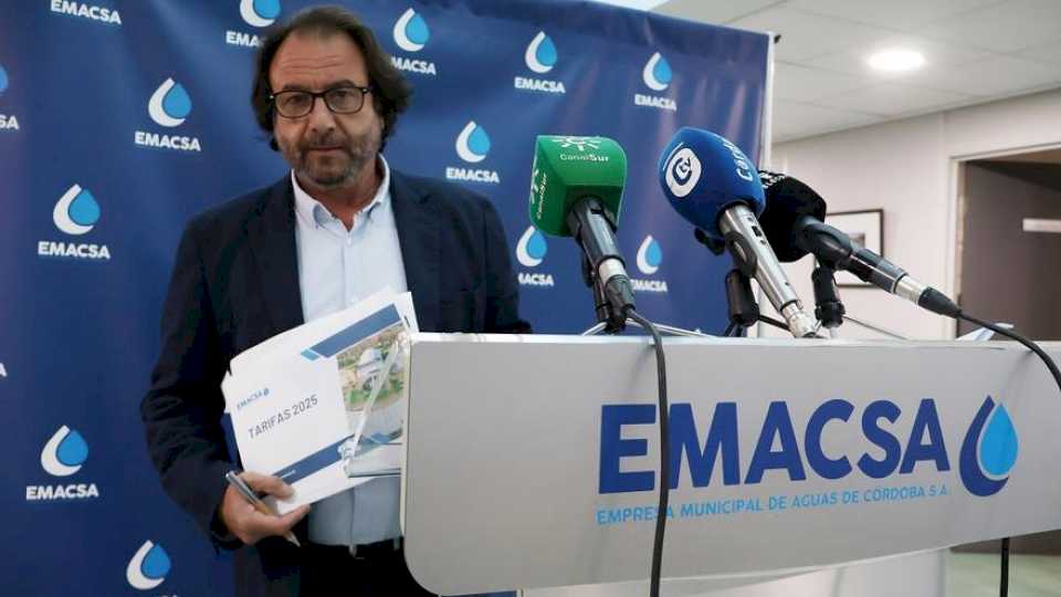 Emacsa anuncia una subida media del 10% en la factura del agua para 2025