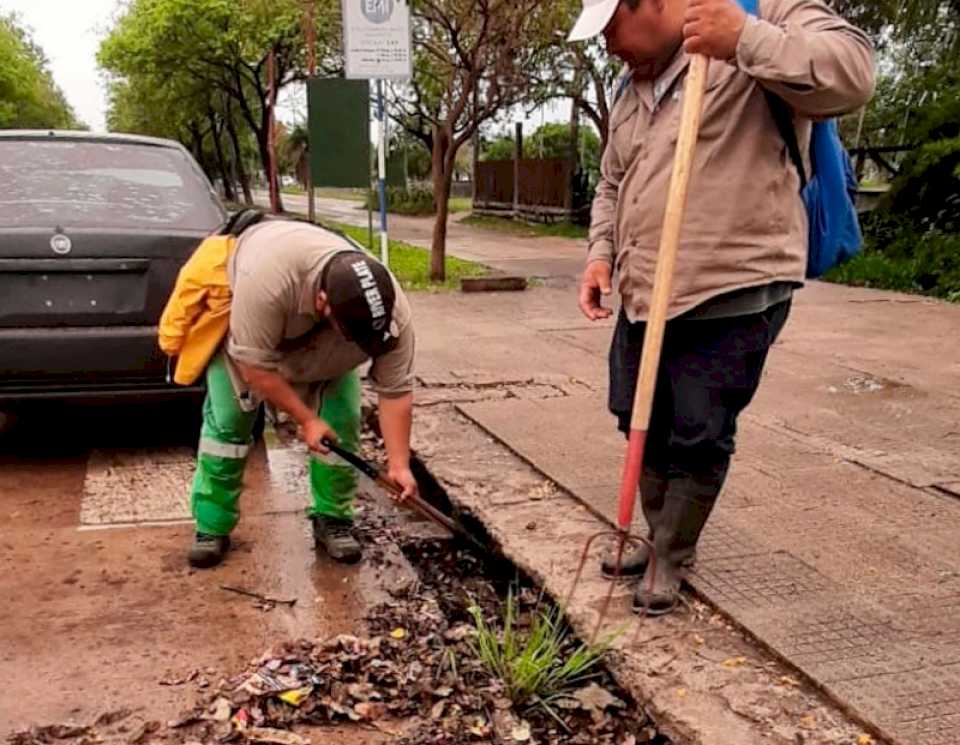 alerta-meteorologico:-el-municipio-monitorea-el-sistema-de-desagues,-hasta-el-momento,-sin-inconvenientes