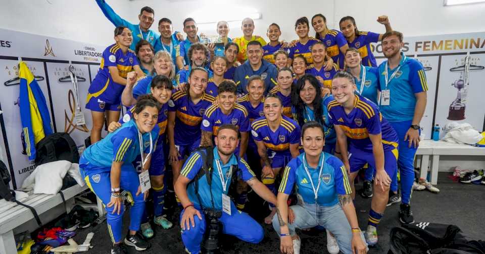 boca,-a-cuartos-de-final-de-la-copa-libertadores-femenina-bajo-la-mirada-de-riquelme:-quien-seria-su-rival-y-cuando-jugara-la-proxima-instancia