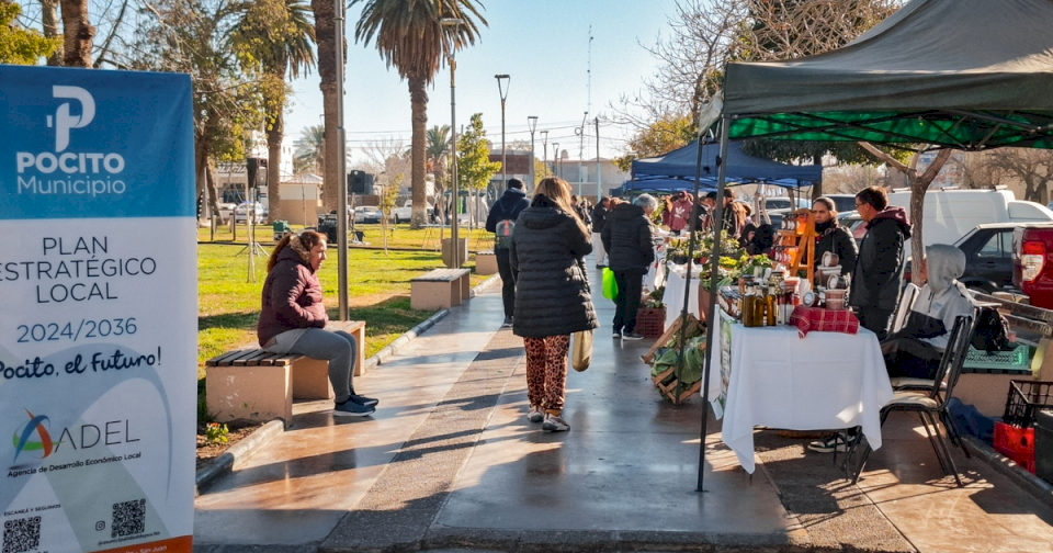 La feria de frutas y verduras pocitanas se podrá recorrer durante el fin de semana largo