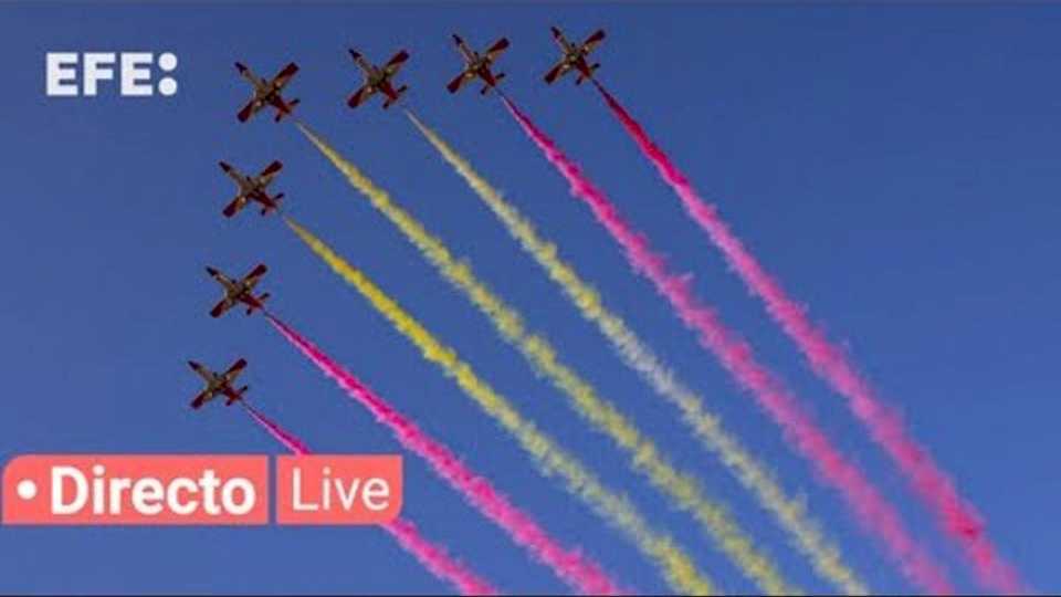 Directo | Desfile militar del 12 de octubre en Madrid