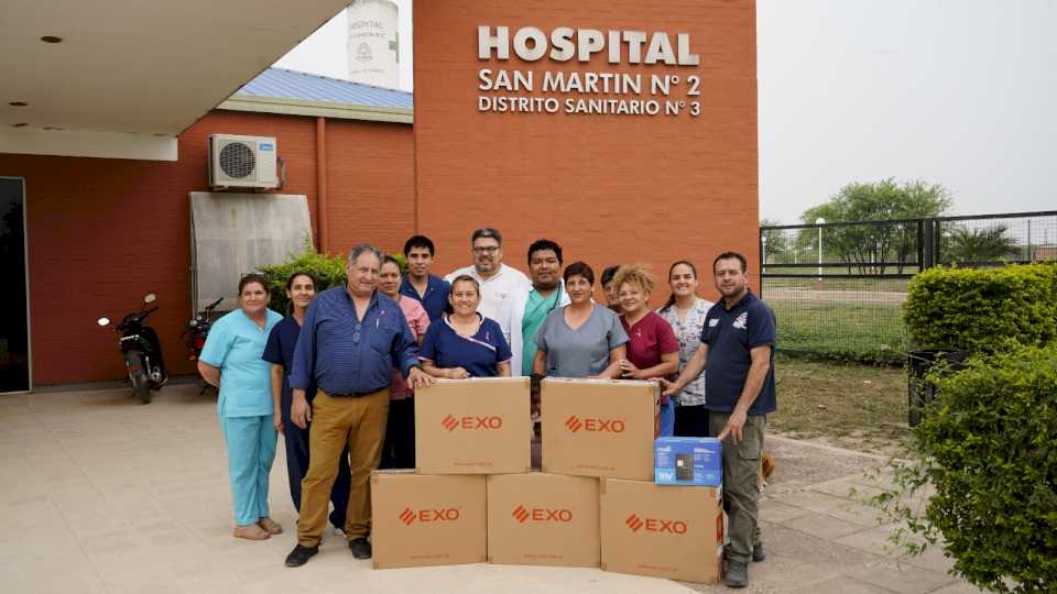 Dotaron de nuevo equipamiento informático a centros de salud y hospitales de tres distritos sanitarios