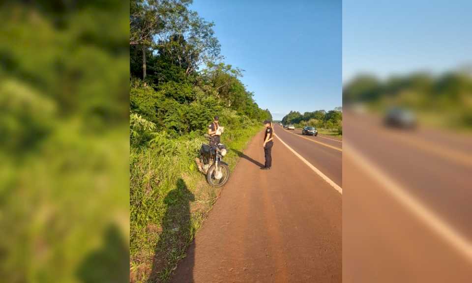 accidente-en-la-ruta-nacional-14:-dos-personas-heridas-tras-despistar-con-una-moto