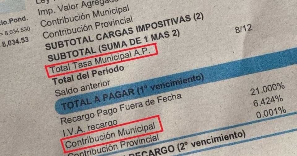 Ya rige la prohibición de cobrar impuestos y tasas en facturas de servicios públicos, pero 5 municipios quedaron exentos