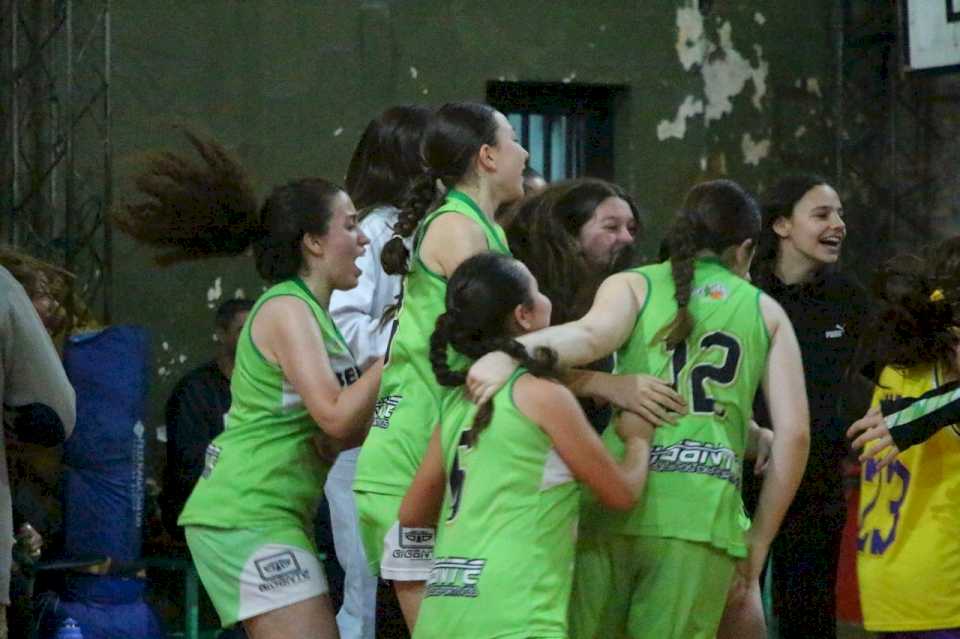 Ben Hur tuvo un feliz domingo y pasó de ronda en la Liga Federal Femenina U13