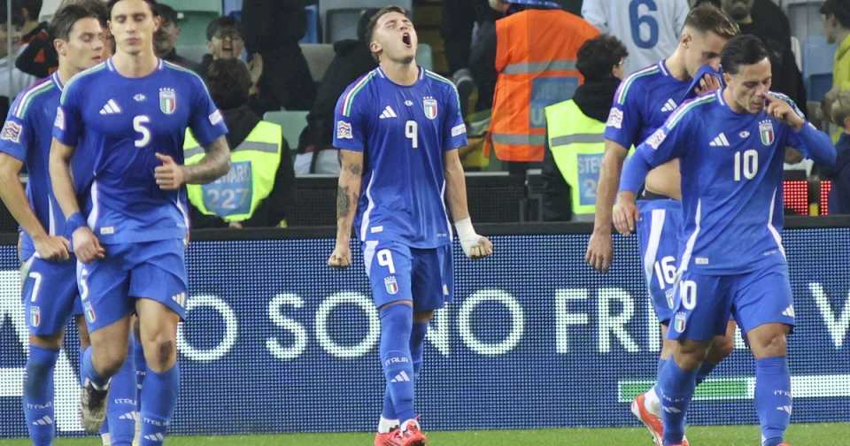 Mateo Retegui imparable en Italia: anotó en la goleada a Israel por la UEFA Nations League y cerró una semana perfecta